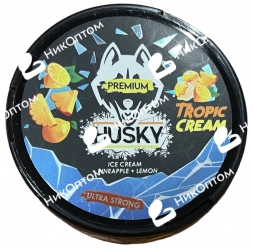 HUSKY - Tropic Cream - Мороженое-Ананас-Лимон (180mg)