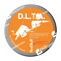 D.L.T.A. - ENERGY - RED BULL - Абрикос и Клубника (150mg)